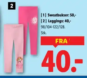Lidl Leggings tilbud