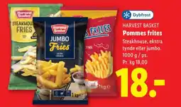 Lidl HARVEST BASKET Pommes frites tilbud