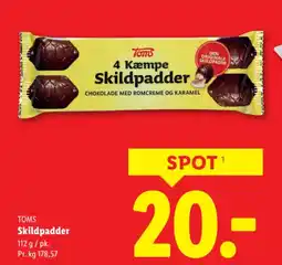 Lidl TOMS Skildpadder tilbud