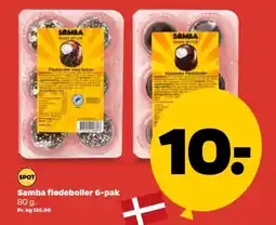 Netto Samba flødeboller 6-pak tilbud