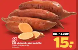 Netto ØGO økologiske søde kartofler tilbud