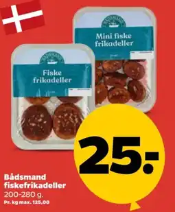 Netto Bådsmand fiskefrikadeller tilbud