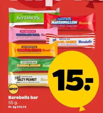 Netto Barebells bar tilbud