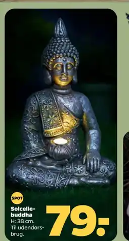 Netto Solcelle- buddha tilbud