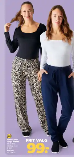 Netto SPOT T-shirt med lange ærmer tilbud