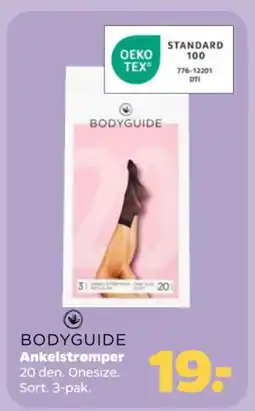 Netto Bodyguide ankelstrømper tilbud
