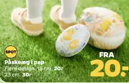 Netto Spot påskeæg i pap tilbud
