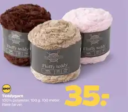 Netto Spot teddygarn tilbud