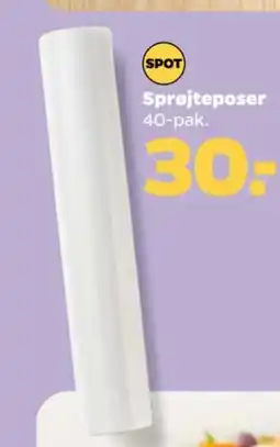 Netto Spot sprøjteposer tilbud