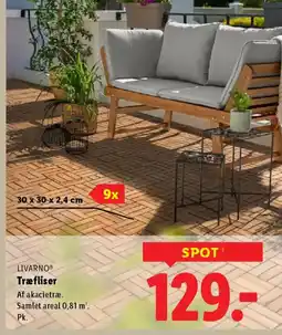 Lidl Livarno træfliser tilbud