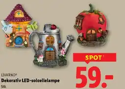 Lidl Livarno dekorativ led-solcellelampe tilbud