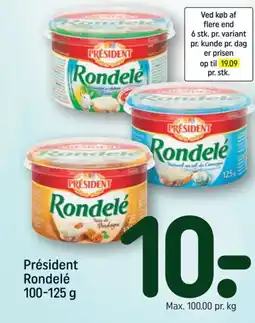 REMA 1000 Président Rondelé tilbud
