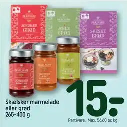 REMA 1000 Skælskør marmelade eller grød tilbud