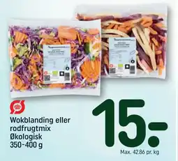 REMA 1000 Wokblanding eller rodfrugtmix Økologisk tilbud