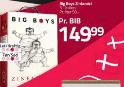 Fleggaard Big Boys Zinfandel tilbud