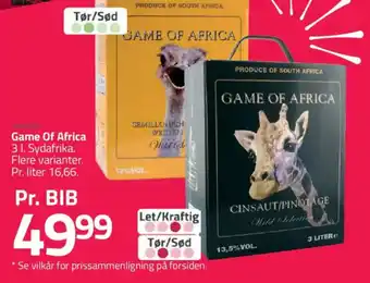 Fleggaard Game Of Africa tilbud