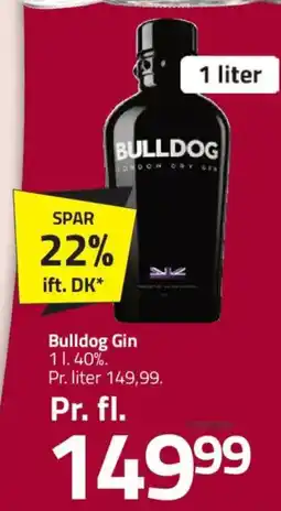 Fleggaard Bulldog Gin tilbud