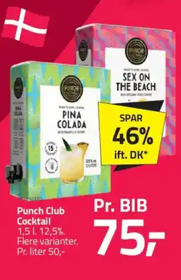 Fleggaard Punch Club Cocktail tilbud
