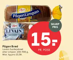 SPAR Pågen Brød tilbud