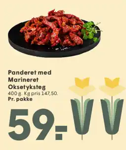 SPAR Panderet med Marineret Oksetyksteg tilbud