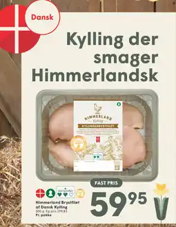 SPAR Himmerland Brystfilet af Dansk Kylling tilbud
