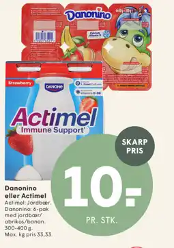 SPAR Danonino eller Actimel tilbud