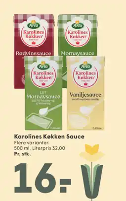 SPAR Arla Karolines Køkken Sauce tilbud