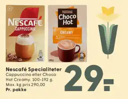 SPAR Nescafé Specialiteter tilbud