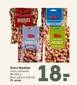 SPAR Kims Nødder tilbud