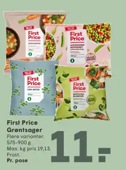 SPAR First Price Grøntsager tilbud