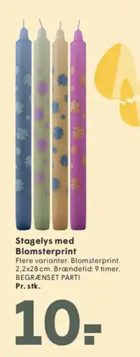 SPAR Stagelys med Blomsterprint tilbud