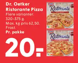 SPAR Dr. Oetker Ristorante Pizza tilbud
