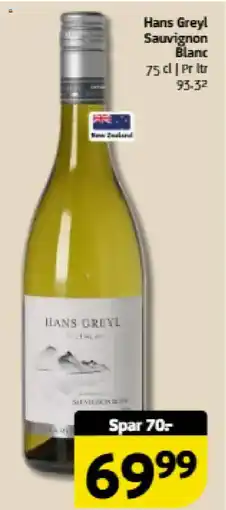 Løvbjerg Hans Greyl Sauvignon Blanc tilbud