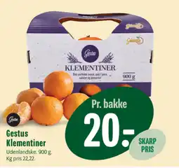 Min Købmand Gestus Klementiner tilbud