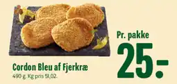 Min Købmand Cordon Bleu af Fjerkræ tilbud
