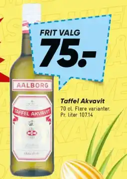 Bilka Taffel Akvavit tilbud