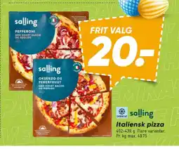 Bilka Italiensk pizza tilbud