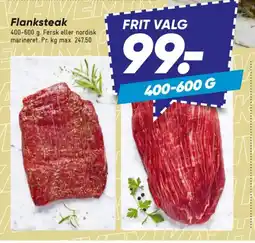 Bilka Flanksteak tilbud
