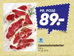 Bilka Lammekoteletter tilbud