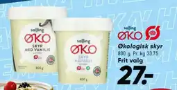 Bilka Salling Økologisk skyr tilbud