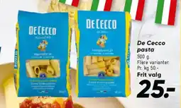 Bilka De Cecco pasta tilbud
