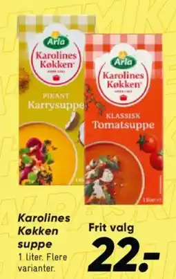 Bilka Arla Karolines Køkken suppe tilbud