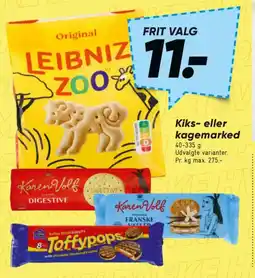 Bilka Kiks- eller kagemarked tilbud