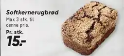 Bilka Softkernerugbrød tilbud
