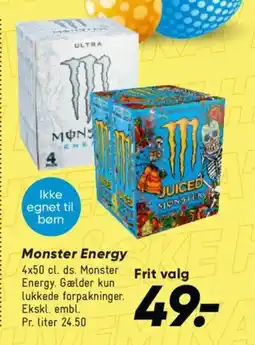 Bilka Monster Energy tilbud