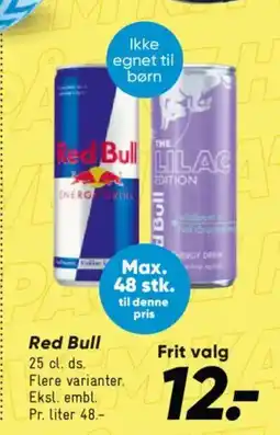 Bilka Red Bull tilbud