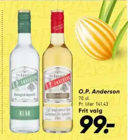 Bilka O.P. Anderson tilbud