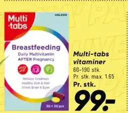 Bilka Multi -tabs vitaminer tilbud