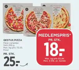 MENY Gestus pizza tilbud