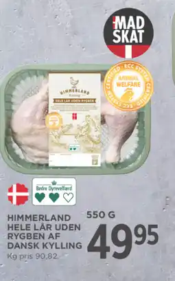 MENY Himmerland hele lår uden rygben af dansk kylling tilbud